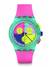 SWATCH Neon Flash Arrow SUSG408 Kronograf, Datum, Rosa, Grön