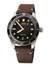 ORIS Divers Sixty-Five 40mm 733-7707-4354-07-5-20-55 Herrklocka, Automat, Datum, Svart tavla, Brunt läderarmband